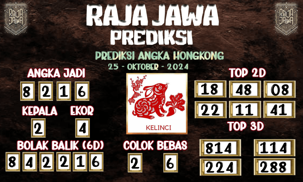 Prediksi Togel HK Akurat 25 Oktober 2024