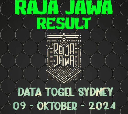 Data Result Sdy Raja Jawa Togel Tercepat Dan Tepat Hari Ini 09 Oktober 2024