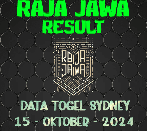 Data Result Sdy Raja Jawa Togel Tercepat Dan Tepat Hari Ini 15 Oktober 2024