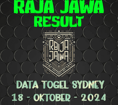 Data Result Sdy Raja Jawa Togel Tercepat Dan Tepat Hari Ini 18 Oktober 2024