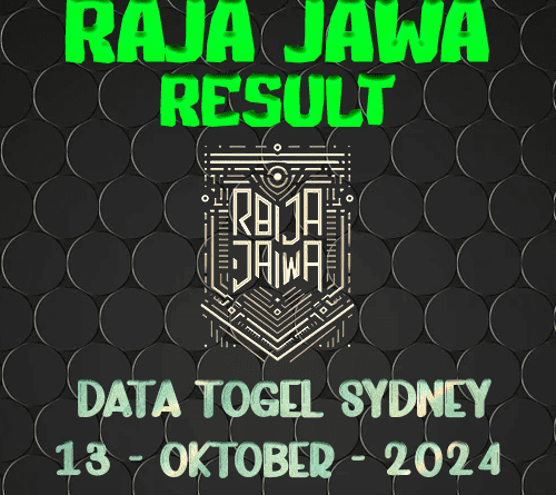 Data Result Sdy Raja Jawa Togel Tercepat Dan Tepat Hari Ini 13 Oktober 2024